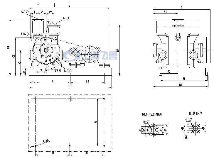 2BE1 303/305/306/353/355/356Ƥ������ˮ�hʽ��ձð��b�ߴ�